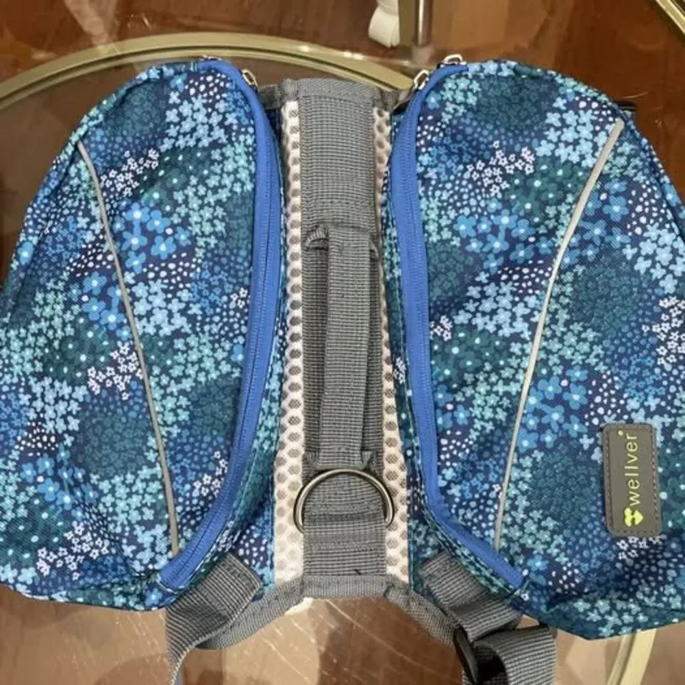 Wellver NWOT Pet Backpack Blue - Sz SM